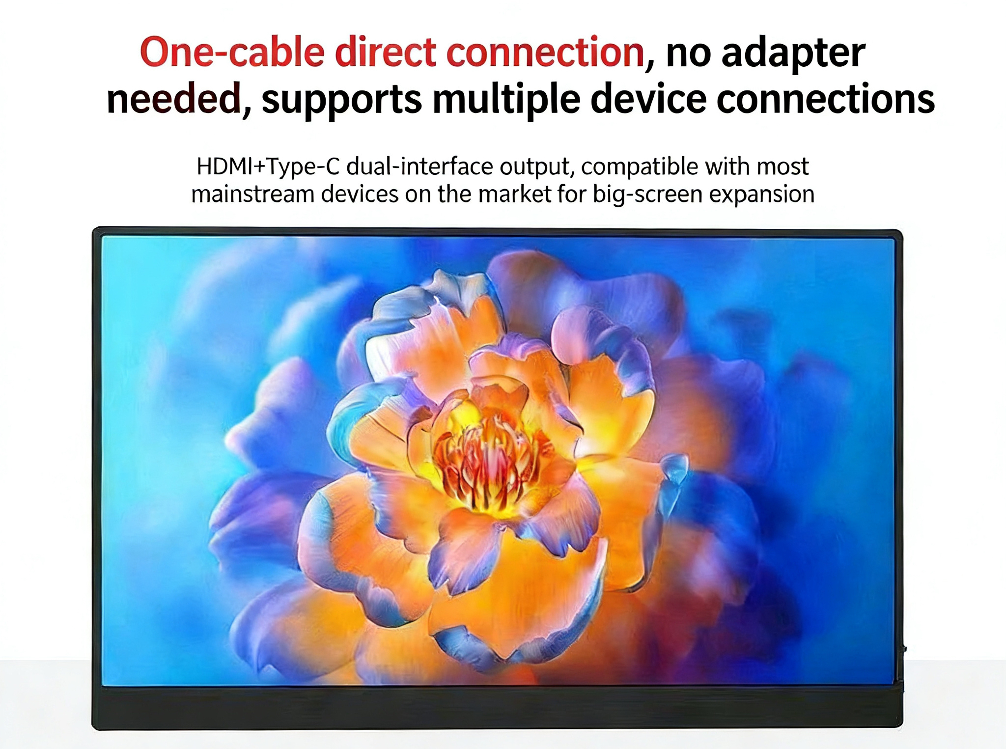 13.3-inch portable monitor (microscope, computer compatible) - 2