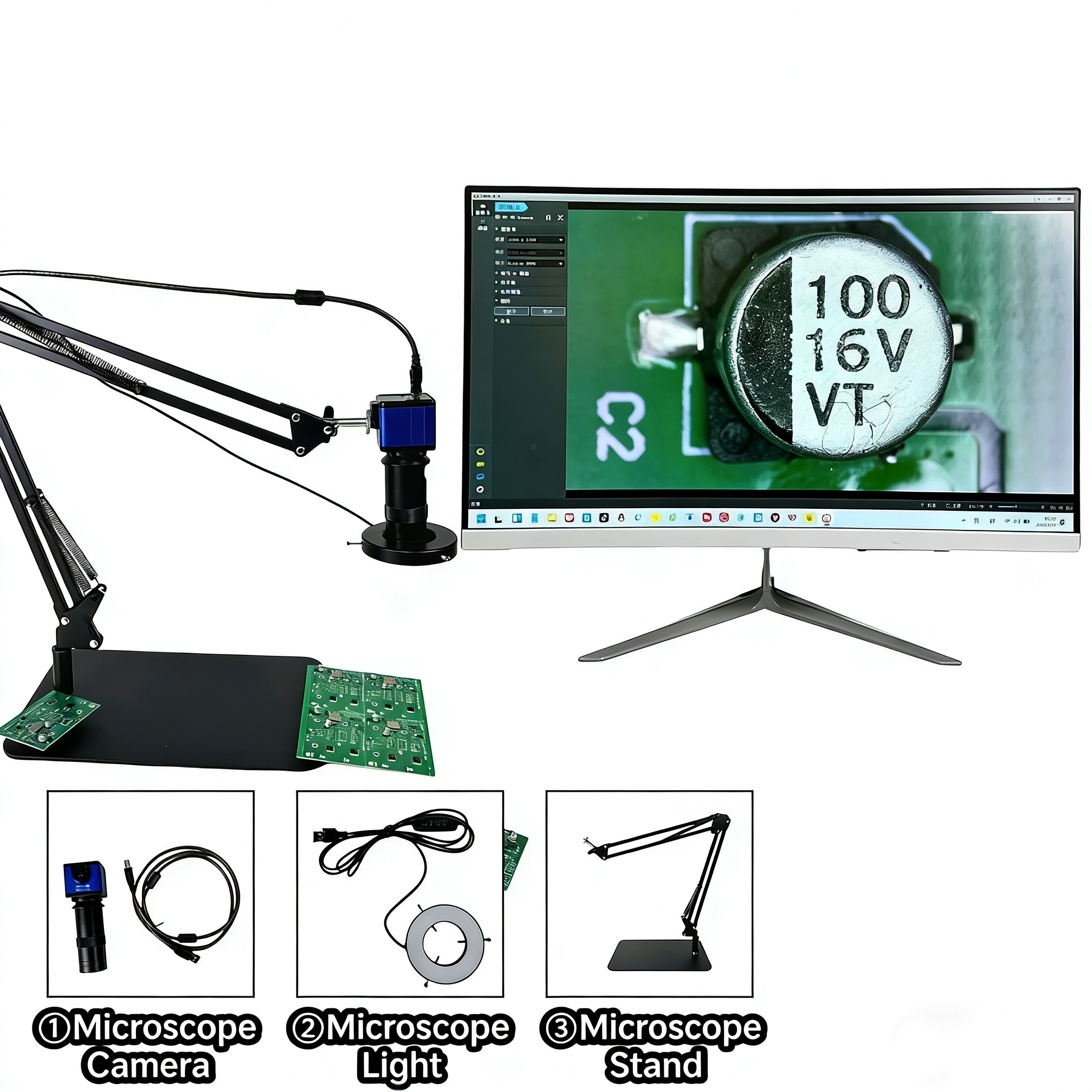 2K industrial microscope (needs to be used with a computer) - 3