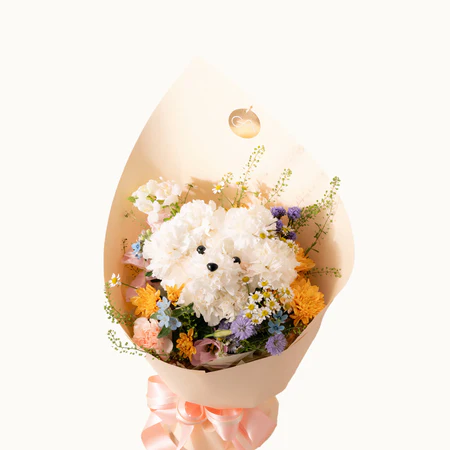 Fresh Flowers Puppy Love Bouquet